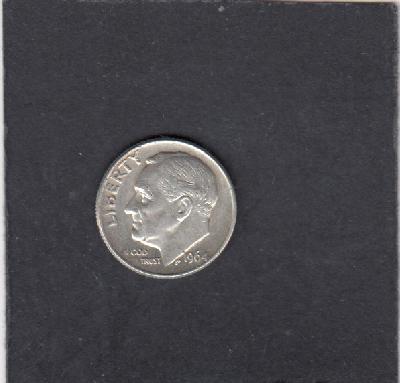 Beschrijving: 1 Dime ROOSEVELT